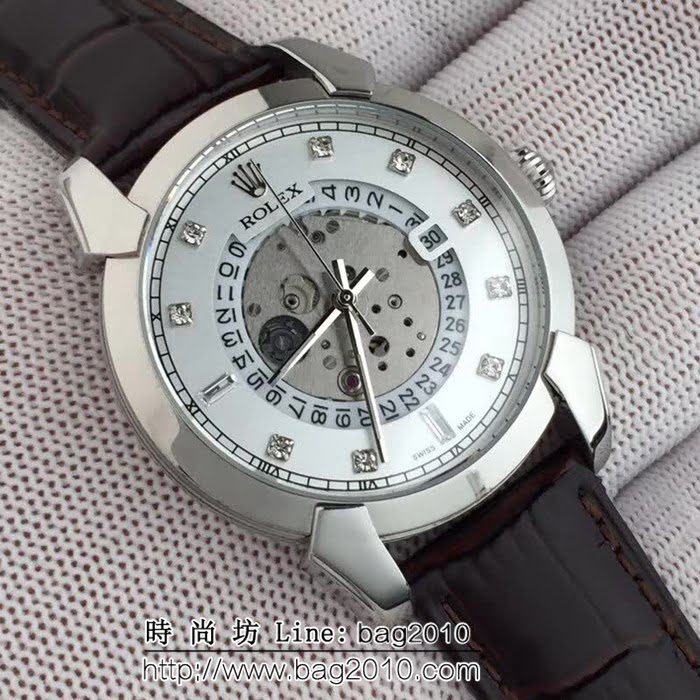 勞力士ROLEX 316L精鋼表殼 全自動機械 時尚男士腕表 WSS0912